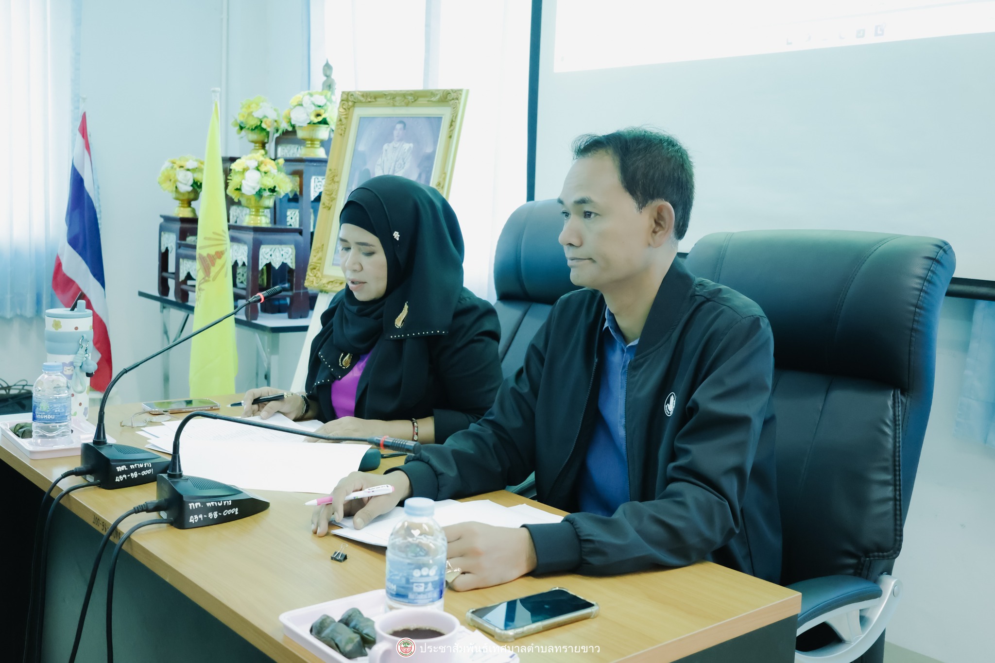 ร่วมประชุมคณะกรรมการกองทุนหลักประกันสุขภาพเทศบาลตำบลทรายขาว ครั้งที่ 2/2569